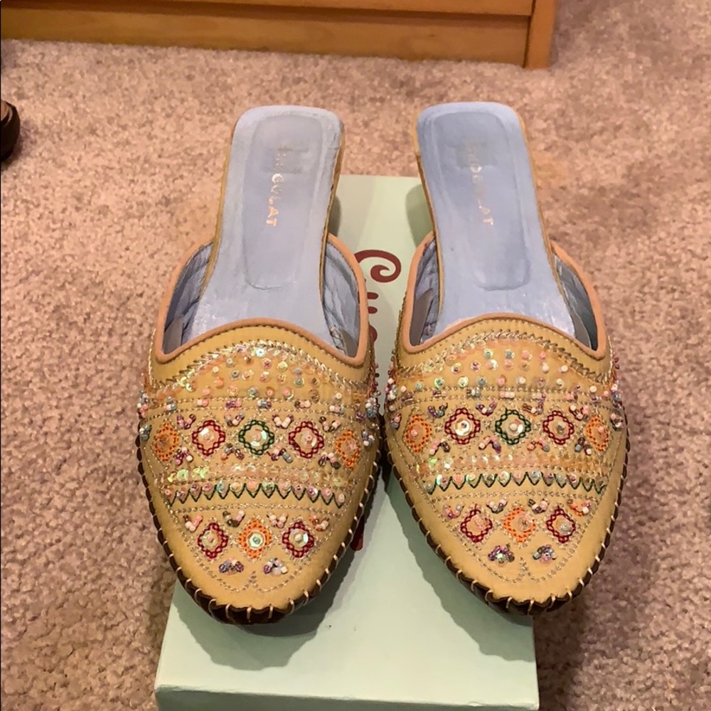 Chocolat slide on shoes